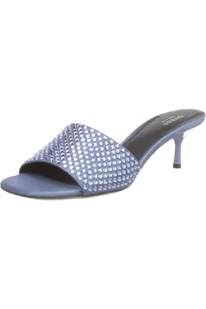 Guess EUGY, Sandały na obcasie damskie, Black, 35 EU, , 35 EU