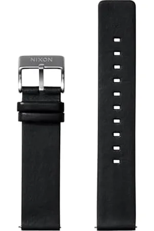 Nixon Męska bransoletka w kolorze czarnym ze skóry, C3290-000-00, Eine Grösse, Skóra, Bez kamieni szlachetnych