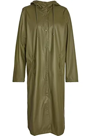 Noisy May Damski płaszcz przeciwdeszczowy Nmsky L/S X-Long A-line Raincoat Noos, , L