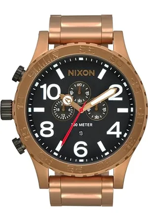 Nixon Męski analogowy japoński mechanizm kwarcowy zegarek z bransoletką ze stali nierdzewnej A1389-5145-00