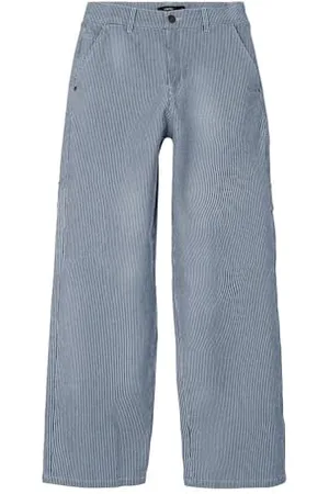 NAME IT NLFRICTE TWI NW Wide Pant NOOS, , 158 cm