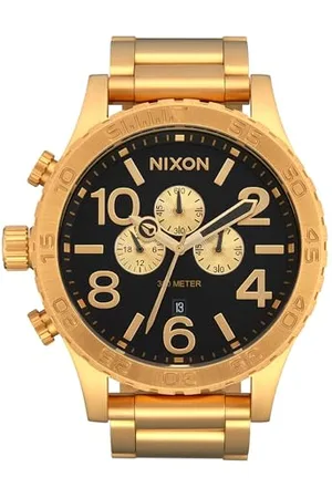 Nixon Męski analogowy japoński mechanizm kwarcowy zegarek z bransoletką ze stali nierdzewnej A1389-510-00