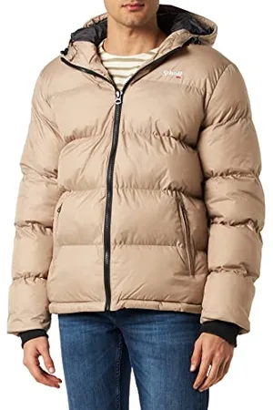 Schott NYC IDAHO2 Kurtka puchowa ZIPPEE Schott, beżowa, M dorośli