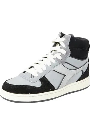 Diadora Magic Basket Mid Treated, Trampki dla dorosłych dla dorosłych, Black/High Rise, 36.5 EU, , 36.5 EU