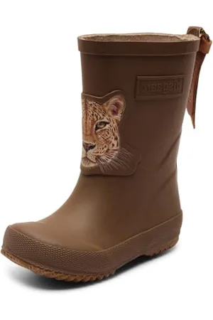 Bisgaard Basic gumowa deszczownica, brązowo-jaguar, 10 UK dziecko