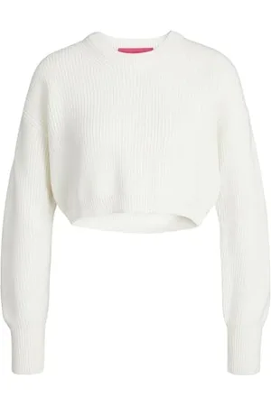 JJXX Jxcarlota Twist Crop Crew Neck Knit, , XS