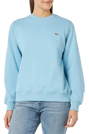 Diesel Bluza F-Reggy-DOVAL-PJ Pluszowa Air Blue S Damska, , S