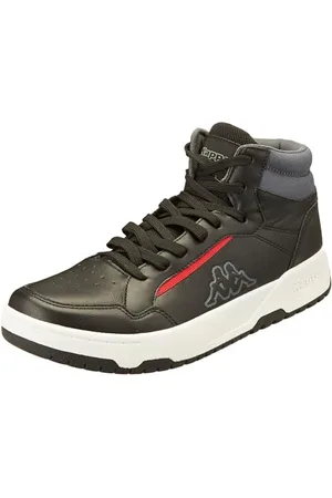 Kappa Deutschland STYLECODE: 243317 Hailes Unisex Sneaker, Black/Grey, 39 EU, , 39 EU