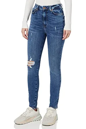 JACK & JONES Damskie spodnie dżinsowe JJXX JXVIENNA Skinny HW z 1008 B, Medium Blue Denim, M/32