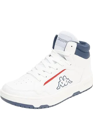 Kappa Deutschland STYLECODE: 243317 Hailes Unisex Sneaker, White/Navy, 42 EU, , 42 EU