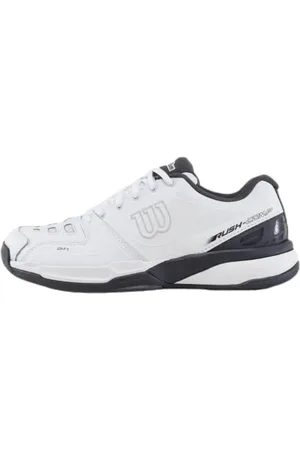 Wilson Unisex Rush COMP LTR buty tenisowe syntetyczne, do wszystkich rodzajów wykładzin podłogowych, do wszystkich typów graczy, biały - - 47 1/3 EU