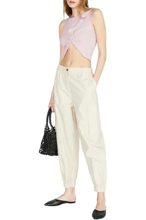 Sisley Damski top 3FPZLH00I T-Shirt, Lilac 24D, M, , M
