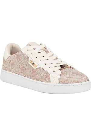 Guess Sneakersy damskie Renzy, Ciemny naturalny 124, 37.5 EU