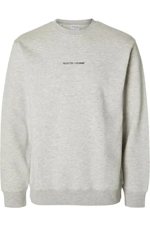 SELECTED SELETED HOMME SLHHANKIE Logo Crew Neck Sweat NOOS, , XXL
