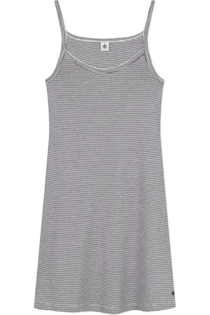 Petit Bateau A099E Koszula nocna, Smok/Marshmallow, XS Damska, , XS