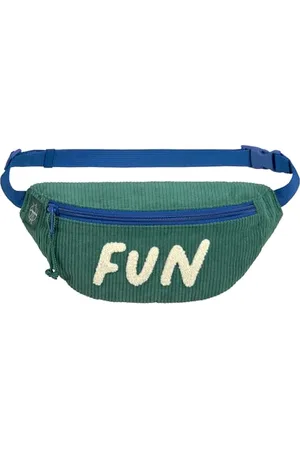 LÄSSIG LÄSSIG Dziecięca torba na brzuch, torba na ramię z regulowanym paskiem/Mini Bum Bag Cord, , Einheitsgröße, Dziecięca torba na brzuch
