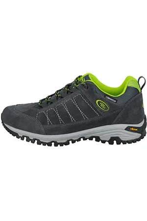 BRUTTING Mount Adams Low Męskie Buty outdoorowe i trekkingowe, antracytowy/cytrynowy, 44 EU