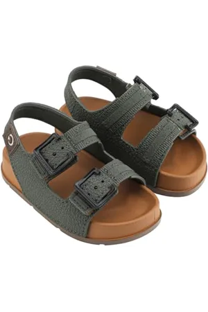 CARTAGO Cartago Milao Slide Baby, Aj342 Beżowy/ , Płaskie sandały Unisex dla dzieci, , 27 EU