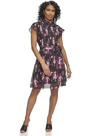 DKNY Sukienka damska z długim rękawem, , 40