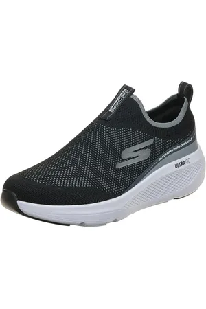 Skechers Męskie buty sportowe GO Run Elevate, czarno-białe tekstylne/syntetyczne, 45, , 46 EU