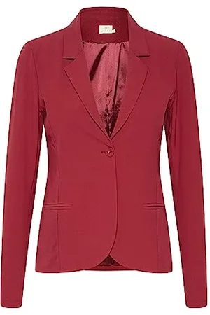 Kaffe Damski marynarka single breasted Notch lapel slim fit hip długość, , 34