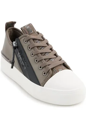 DKNY Damskie buty sportowe Chaney Lace-Up, szare, rozmiar 37,5 EU, , 37.5 EU