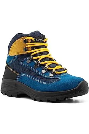 Garsport Dublin Tex, buty turystyczne, Royal/Żółty, 27 EU, , 27 EU