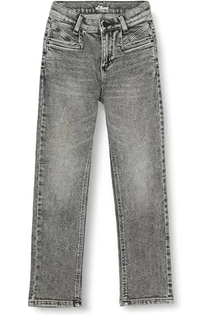 QS by s.Oliver Spodnie jeansowe, Mom Fit, Straight Leg, , 140 cm