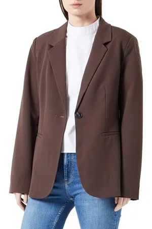 Kaffe Damski blezer Single Breasted Notch Lapel Regular Fit Jetted Pockets Kobiety, , 36