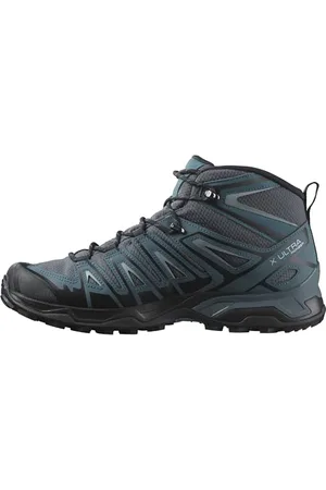 Salomon Męskie buty trekkingowe X Ultra Pioneer Mid Gore-tex, Ebony Stargazer Quarry, 44 2/3 EU
