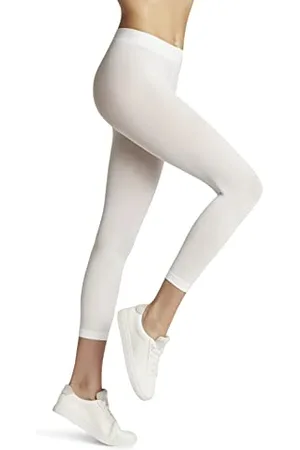 Falke Kobiety Legginsy Pure Matt 50 DEN Capri W Le Półprzezroczyste półprzezroczyste jednokolorowe 1 Para, , M-L