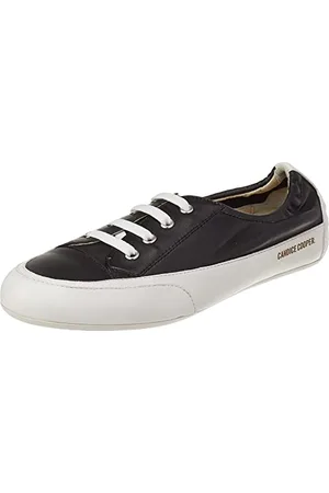 Candice Cooper Damskie Rock 4 Oxford Flat, kremowa czerń, 38 EU, Kremowy czarny, 38 EU