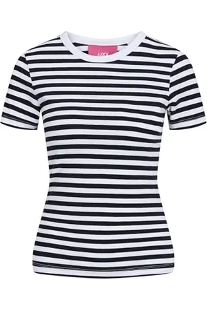 JJXX Jxgigi STR Ss Stripe Tee JRS Sn, , M