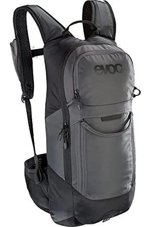 Evoc FR LITE RACE 10 plecak z ochraniaczem idealny do wyścigów enduro, plecak (plecak rowerowy z ochraniaczem pleców LITESHIELD BACK, LITESHIELD SYSTEM AIR, rozmiar: M/L), Carbon Grey/Black