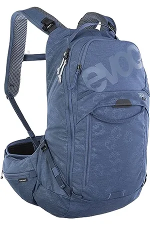 Evoc TRAIL PRO 16l plecak z ochraniaczem na jednodniowe wycieczki i jazdę po szlakach, plecak rowerowy (plecak z ochraniaczem pleców LITESHIELD PLUS,rozmiar: L/XL)