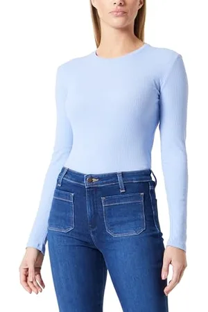 Pieces® Damska koszulka z długim rękawem Pcruka Ls Top Noos, , XS