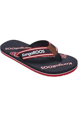 KangaROOS Męskie sandały K-BM Perth, granatowe/k czerwone, 43 EU, , 43 EU