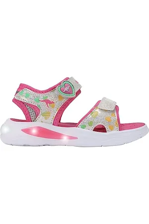 KangaROOS Sandały K-SLS Kucyk, Vapor Grey/Daisy Pink, 27 EU, , 27 EU
