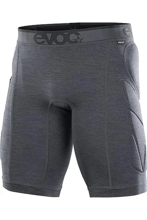 Evoc CRASH PANTS, spodenki kolarskie (z ochraniaczami bioder i wkładką ochronną, technologia S.Café zapobiegająca powstawaniu nieprzyjemnych zapachów, można prać w pralce, rozmiar: M)