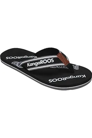 KangaROOS Męskie sandały K-BM Perth, Jet Black/Steel Grey, 43 EU, , 43 EU