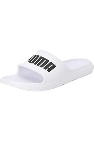 PUMA DIVECAT V2 LITE Klapki Uniseks, White Black, 38 EU