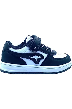 KangaROOS K-CPI Piglet EV Sneakersy chłopięce, uniseks, czarne/białe, 21 EU, , 21 EU
