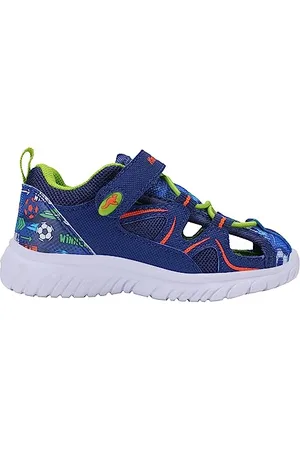 KangaROOS Sandały chłopięce, uniseks, dziecięce, KI-Fastlite EV, granatowe/soccer, 30 EU, , 30 EU