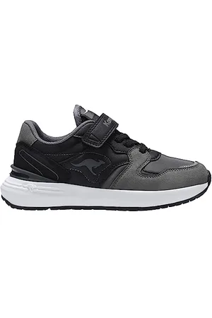 KangaROOS K-Sneak Base EV Sneaker, Jet Black/Steel Grey, 33 EU, , 33 EU