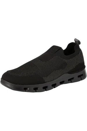 Clarks Męskie mokasyny Nature X Ease płaskie, czarne kombi, 40 EU, , 47 EU