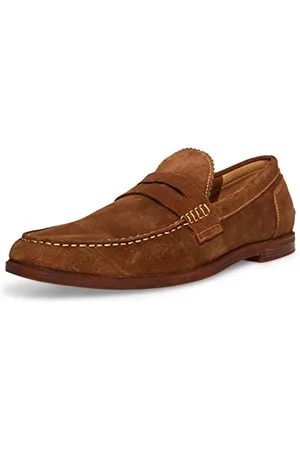 Steve Madden Męski Ramsee Penny Loafer, kolor tytoniu, 44 UE