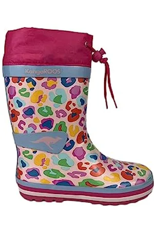 KangaROOS K-Summerrain kalosze, różowe/Leo, 34 EU, , 34 EU