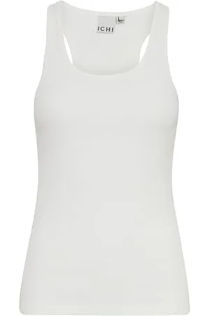 Ichi Damska koszulka Ihpalmer Rib Box na ramiączkach/Cami, , XL
