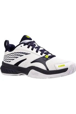 K-Swiss Performance Męskie buty tenisowe Speedex HB, białe/Peacoat/Lime Green, 45 EU, , 45 EU