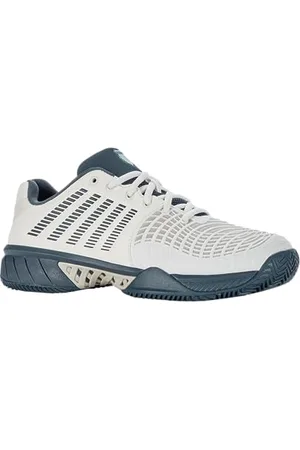 K-Swiss Performance Męskie buty tenisowe Express Light 3 HB, Star White/Moonstruck/Indian Teal, 39,5 EU, , 39.5 EU